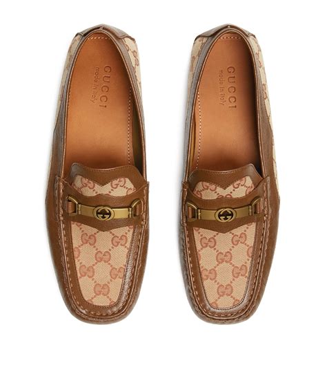 gucci mens horsbit chain loafers ssense com|Gucci: Beige GG Horsebit Loafers .